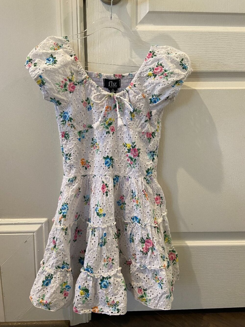 Flowers by Zoe Floral Eyelet Dress